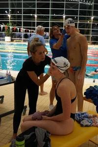 Laktatabnahme beim Schwimmen