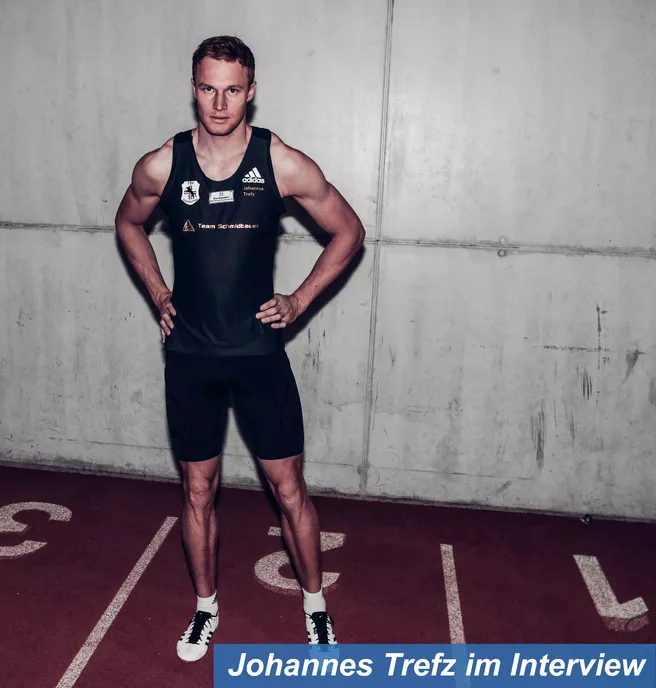 Johannes Trefz - Deutscher Meister über die 400m