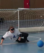 Goalball Spielsituation