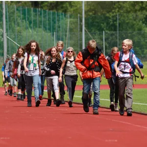 6-Minuten-Walktest mit Gepäck