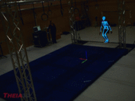 Animated gif of athlete crossing rings